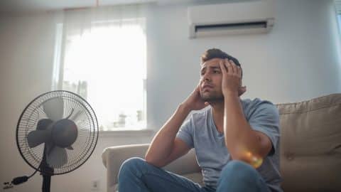 Lucid Origin A realistic photo of a worried Tulsa homeowner si