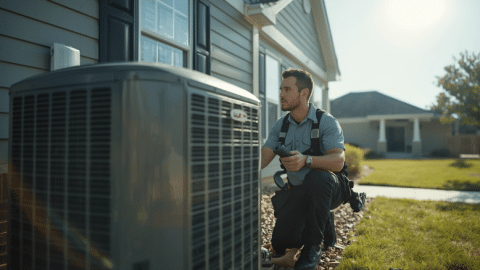 HVAC system inspection and maintenance for homeowners